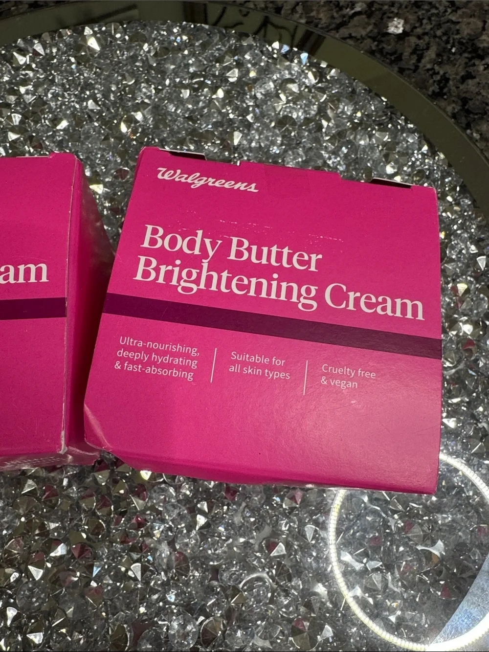Walgreens Brightening Body Butter Cream - Pink